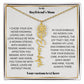 To My Boyfriends Mom Birthflower Necklace Gift-[Heartfelt Family Gift]
