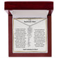 To My Boyfriends Mom Birthflower Necklace Gift-[Heartfelt Family Gift]