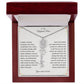 To My Boyfriends Mom Birth flower Name Necklace-[Heartfelt Family Gift]