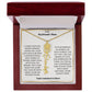 To My Boyfriends Mom Birthflower Necklace Gift-[Heartfelt Family Gift]