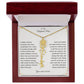 To My Boyfriends Mom Birth flower Name Necklace-[Heartfelt Family Gift]