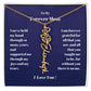 To My Forever Mom  Personalized Birth Flower Name Necklace Gift for Stepmom Foster Mother-[Heartfelt Family Gift]
