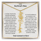 To My Boyfriends Mom Birthflower Necklace Gift-[Heartfelt Family Gift]