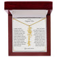 To My Boyfriends Mom Birth flower Name Necklace-[Heartfelt Family Gift]