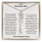 To My Boyfriends Mom Birthflower Necklace Gift-[Heartfelt Family Gift]