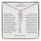 To My Boyfriends Mom Birth flower Name Necklace-[Heartfelt Family Gift]