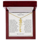 To My Boyfriends Mom Birth flower Name Necklace-[Heartfelt Family Gift]