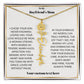 To My Boyfriends Mom Birthflower Necklace Gift-[Heartfelt Family Gift]