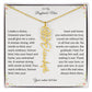 To My Boyfriends Mom Birth flower Name Necklace-[Heartfelt Family Gift]