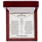 To My Boyfriends Mom Birthflower Necklace Gift-[Heartfelt Family Gift]