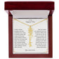 To My Boyfriends Mom Birth flower Name Necklace-[Heartfelt Family Gift]