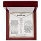 To My Boyfriends Mom Birthflower Necklace Gift-[Heartfelt Family Gift]