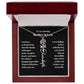 Mother in Law Personalized Birth flower Name Necklace-[Heartfelt Family Gift]