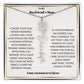 To My Boyfriends Mom Birthflower Necklace Gift-[Heartfelt Family Gift]