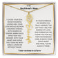 To My Boyfriends Mom Birthflower Necklace Gift-[Heartfelt Family Gift]