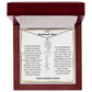 To My Boyfriends Mom Birthflower Necklace Gift-[Heartfelt Family Gift]