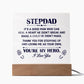 Stepdad Lighted Acrylic Plaque-[Heartfelt Family Gift]