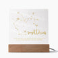 Sagittarius Lighted Acrylic Plaque-[Heartfelt Family Gift]