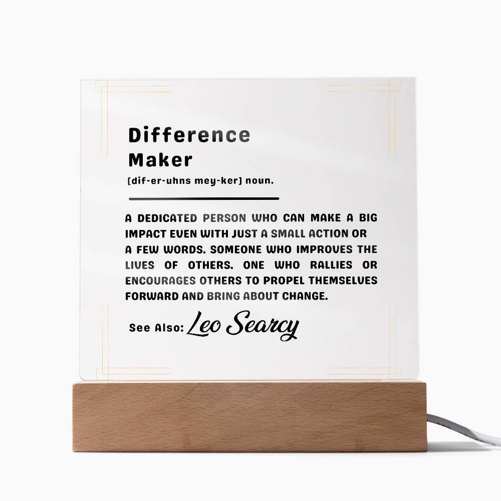 diff maker-[Heartfelt Family Gift]