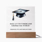 Funny Graduation Plaque Gift-[Heartfelt Family Gift]