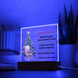 Personalized LED Christmas in Heaven Memorial Plaque - Unique Holiday Gift-[Heartfelt Family Gift]