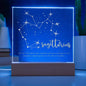 Sagittarius Lighted Acrylic Plaque-[Heartfelt Family Gift]