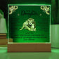 To My Daughter LED Acrylic Gift-[Heartfelt Family Gift]