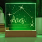 Aries Lighted Acrylic Plaque-[Heartfelt Family Gift]