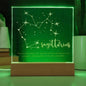 Sagittarius Lighted Acrylic Plaque-[Heartfelt Family Gift]