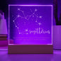 Sagittarius Lighted Acrylic Plaque-[Heartfelt Family Gift]