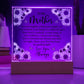 To My Mother Sunflower Acrylic Gift-[Heartfelt Family Gift]