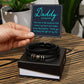 Daddy Love Your Forever Men's Bracelet-[Heartfelt Family Gift]