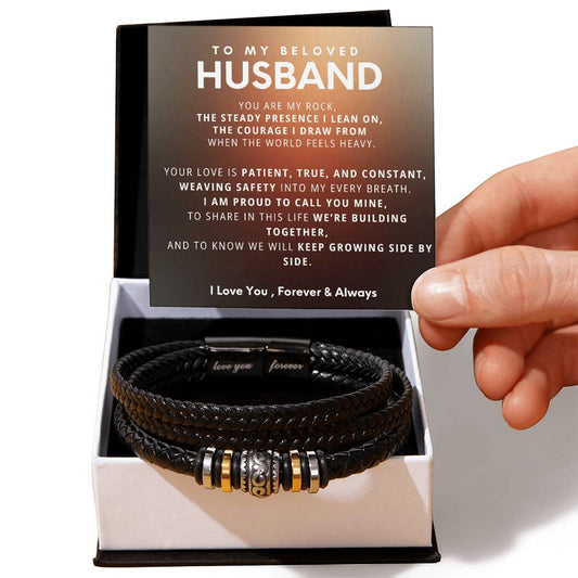 Husband Love You Forever Bracelet