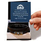 Dad Your Love is A Melody Love Your Forever Men's Bracelet-[Heartfelt Family Gift]