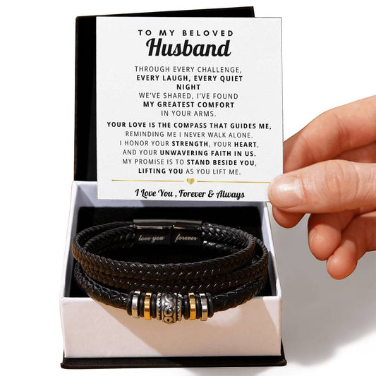 Husband Love You Forever Bracelet
