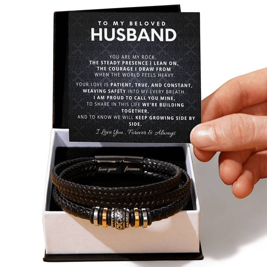 Husband Love You Forever Bracelet