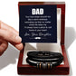 Your Love Wraps Me LIke a Warm Embrace Love Your Forever Men's Bracelet-[Heartfelt Family Gift]