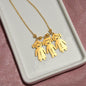 Personalized Mom Family Charms Necklace Gift-[Heartfelt Family Gift]