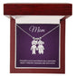 Personalized Mom Charm Necklace Gift for Grandma-[Heartfelt Family Gift]