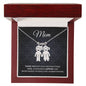Personalized Mom Family Charms Necklace Gift-[Heartfelt Family Gift]