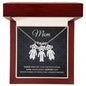 Personalized Mom Family Charms Necklace Gift-[Heartfelt Family Gift]