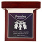 Grandma's Love Engraved Kids Charm-[Heartfelt Family Gift]