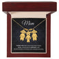 Personalized Mom Family Charms Necklace Gift-[Heartfelt Family Gift]