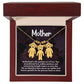 Mother Engraved Kids Charm-[Heartfelt Family Gift]