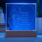 New Mom Engraved LED Plaque Gift for Mother-[Heartfelt Family Gift]