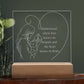 New Mom Engraved LED Plaque Gift for Mother-[Heartfelt Family Gift]