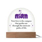 Mom Lighted Dome Plaque-[Heartfelt Family Gift]