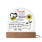 Custom Sunflower Personalized for You - Handmade Gift-[Heartfelt Family Gift]