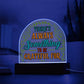 Gratitude Lighted Dome Plaque-[Heartfelt Family Gift]