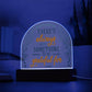 Gratitude Inspirational Lighted Dome Plaque-[Heartfelt Family Gift]